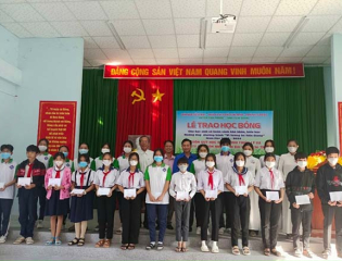 Trao học bổng Quỹ Thiện Tâm ngày 23/12/2022