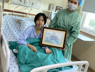 Ngày 05/10/2022 Bé Kim Ngân ghép gan đã khỏe